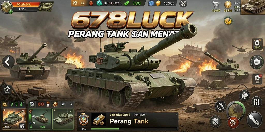 Tampilan antarmuka permainan 678LUCK yang mendebarkan dan dinamis.