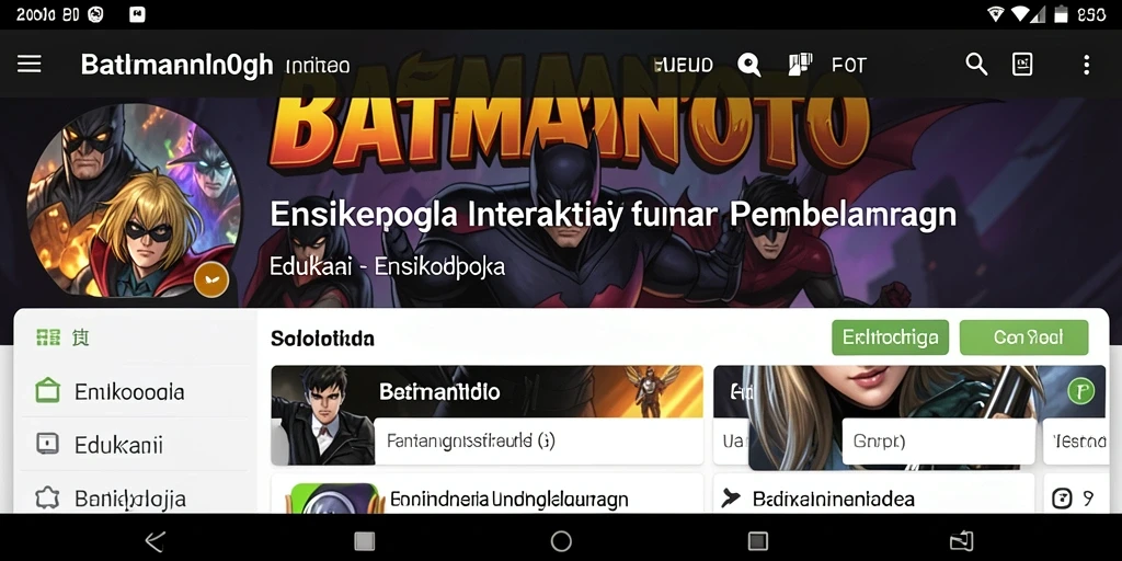 Tampilan antarmuka aplikasi BATMANTOTO yang menarik dan interaktif.