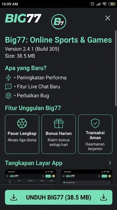 Unduh dan Instal APK big77 untuk Android di Indonesia